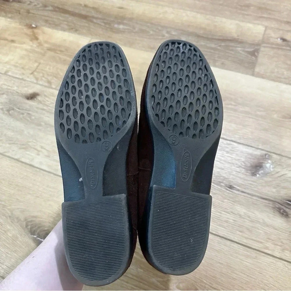 Dr. Scholl’s Diana Women’s Leather Suede Brown Slip-On Mule Loafers Size 9 GUC - Picture 9 of 9